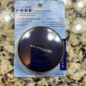 Maybelline shine free oil control loose powder